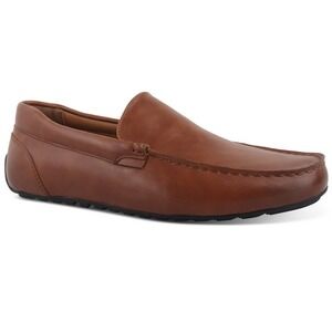 NEW! Club Room Men's Martinn Comfort Driving Loafers‎ Cognac Brown Size 12M